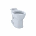 Procomfort C243EF No.01 Entrada Universal Height Round Toilet Bowl, Cotton White PR2586615